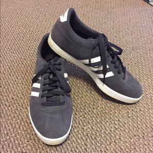 Adidas Courtset navy suede sneakers